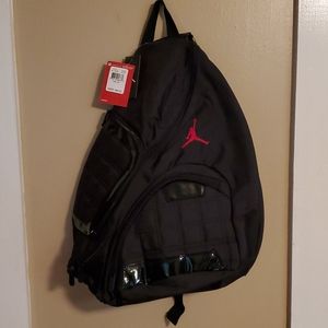 Jordan over shoulder sling bookbag